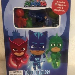 Tattle Tales PJ‎ Masks with Figurines and Storybook- Brand New in Box